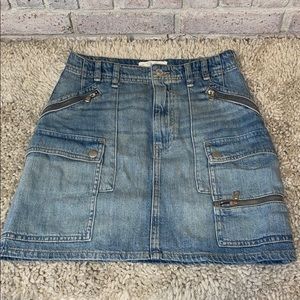 Free people denim skirt - size 26